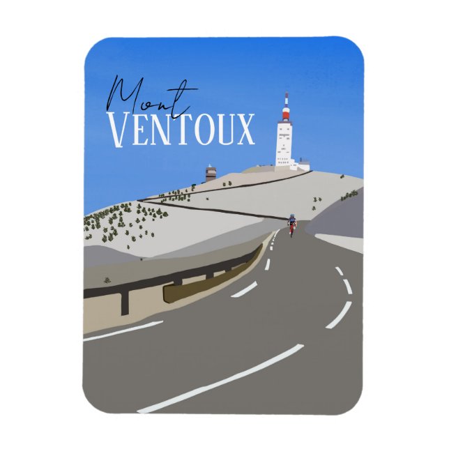 Mont ventoux, Fransk Alpes Magnet (Vertikal)