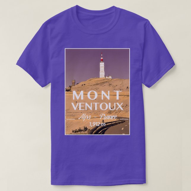 Mont Ventoux T Shirt (Design framsida)