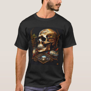 Monta Beach Bikers Skull T-shirt