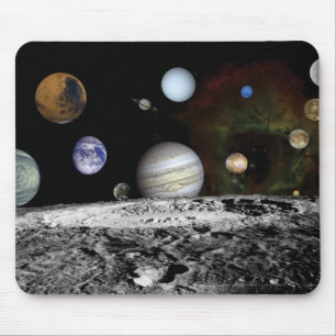 Montage på planeten musmatta