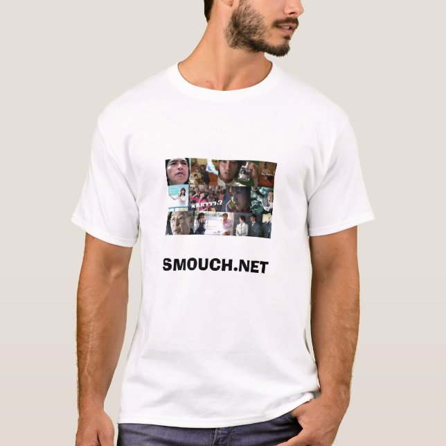 montage SMOUCH.NET T-shirt (Framsida)