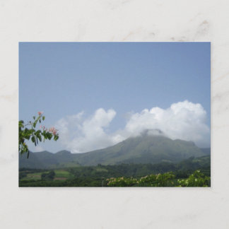 Montagne Pelée - Martinique, F.W.I. Vykort