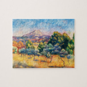 Montagne Sainte-Victoire (Paysage) Renoir Pussel