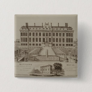 Montague hus, nu det brittiska museet, engr 1813 ( knapp
