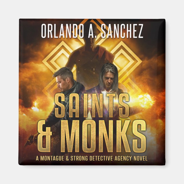 Montague & Strong - SAINTS & MUNK Magnet (Framsidan)