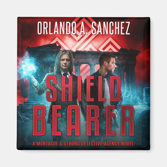 Montague & Strong - SHIELDBEARER Magnet (Framsidan)