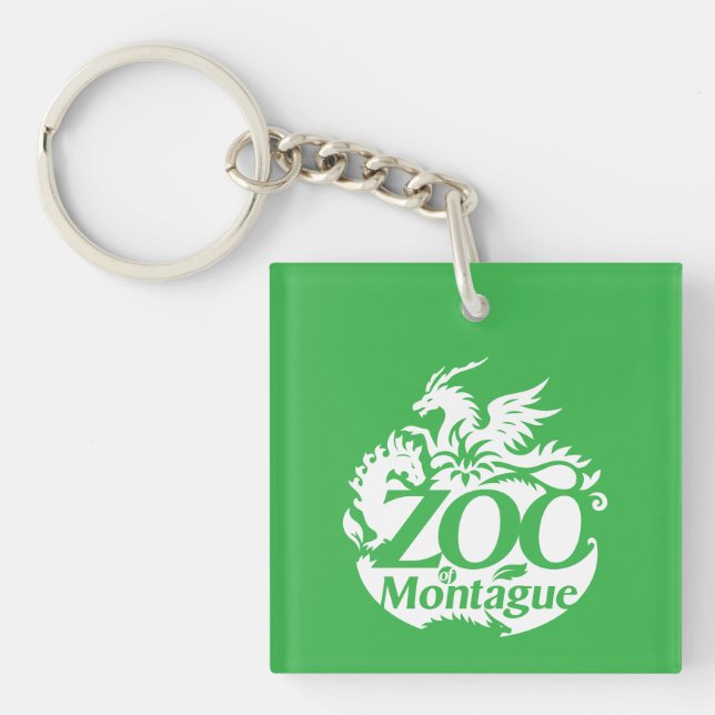 Montague-zoo - nyckelkedja (Framsidan)