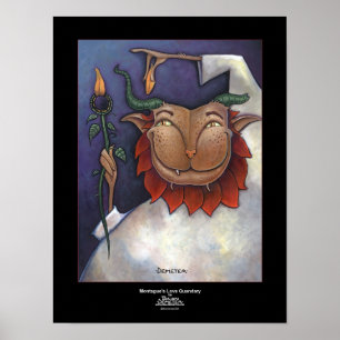 Montague's Kärlek Quandary Poster
