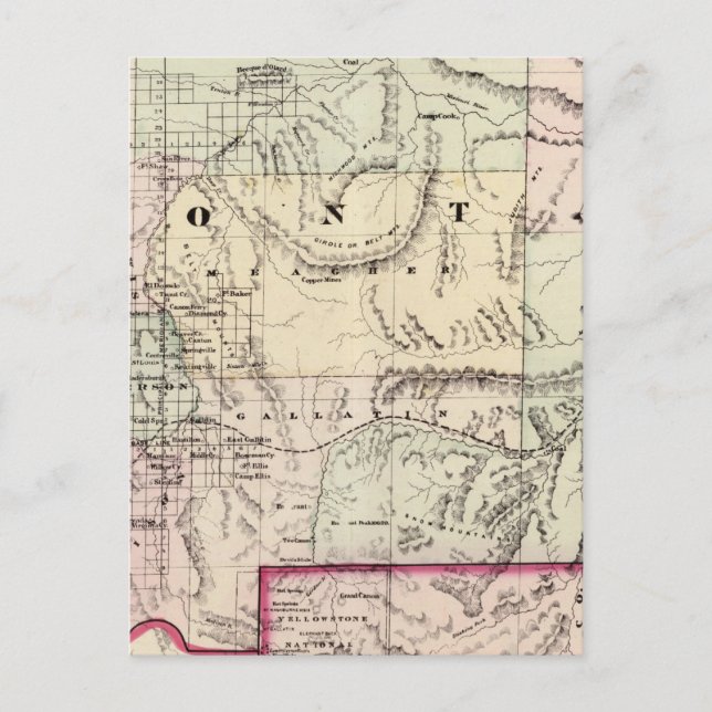 Montana 2 vykort (Framsida)