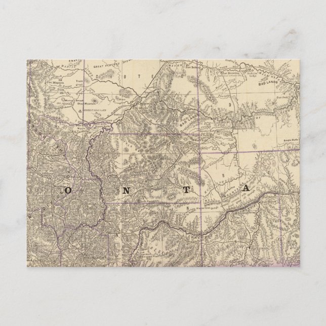 Montana 3 vykort (Framsida)