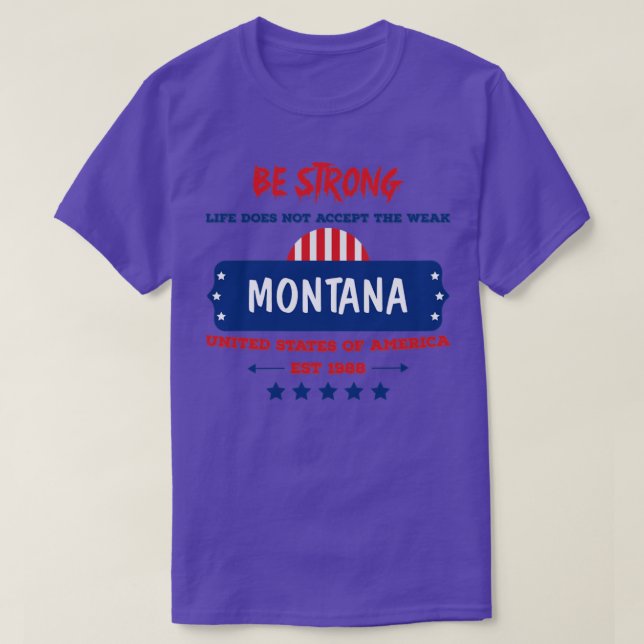 montana 45 t shirt (Design framsida)