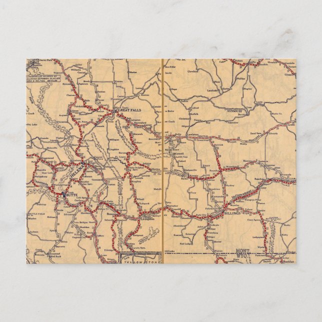 Montana 4 vykort (Framsida)