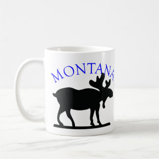 Montana älg kaffemugg