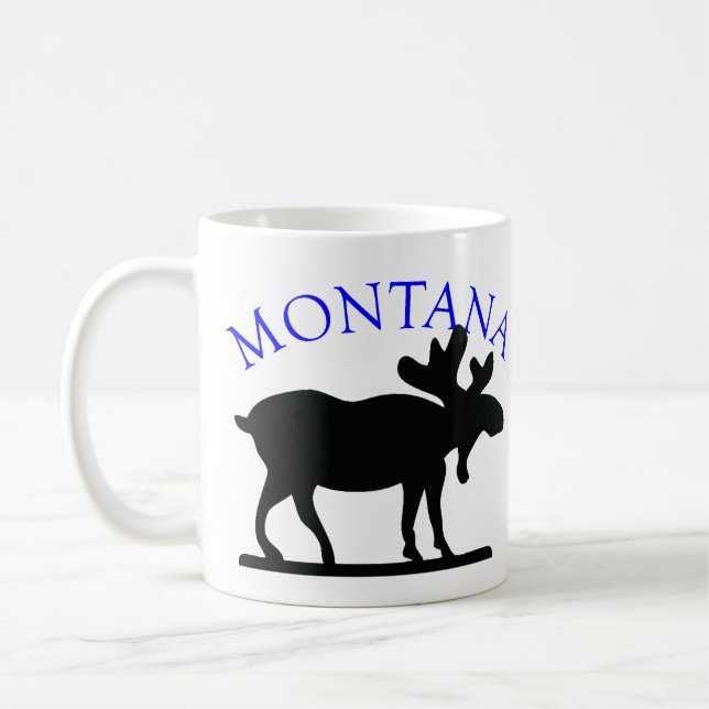 Montana älg kaffemugg (Vänster)