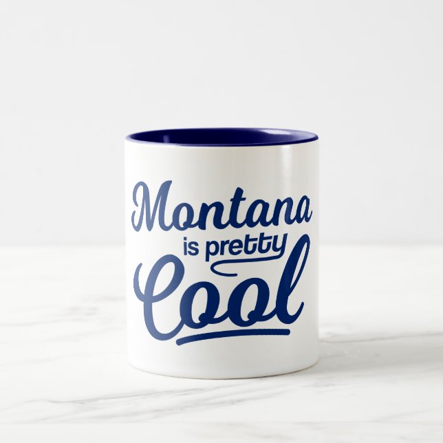 Montana är Söt Coola Två-Tonad Mugg (Center)