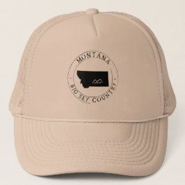 Montana Baseball Hat Keps