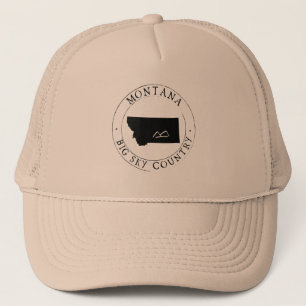 Montana Baseball Hat Keps