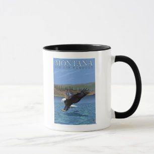 Montana - Big Himlar CountryDiving Eagle Mugg