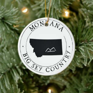 Montana Big Himlar Land julprydnad Julgransprydnad Keramik