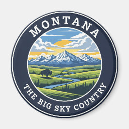 Montana Big Himlar Land Magnet