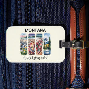 Montana - Big Himmel & Glassy Vatten Bagagebricka