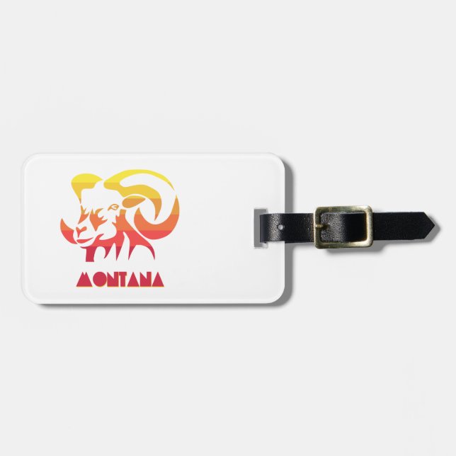 Montana Bighorn Bagagebricka (Horisontell Framsida)