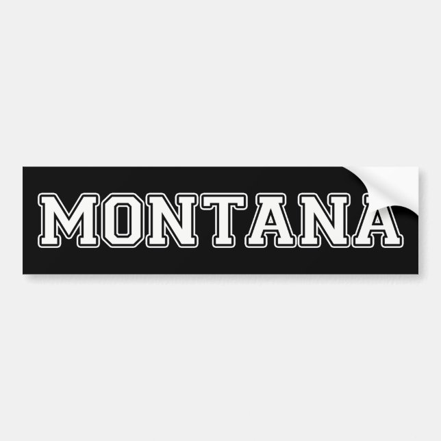 Montana Bildekal (Framsidan)