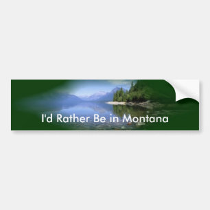 Montana bildekal