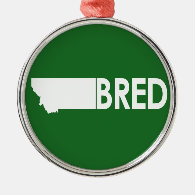 Montana Bred Julgransprydnad Metall (Framsidan)