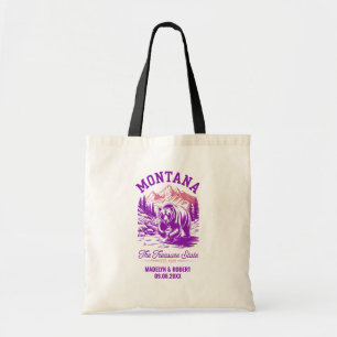 Montana Bröllop Välkommen Bag, Staten Kärlek Tygkasse