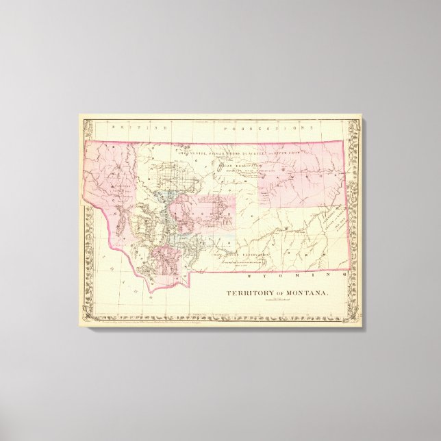 Montana Canvastryck (Framsida)