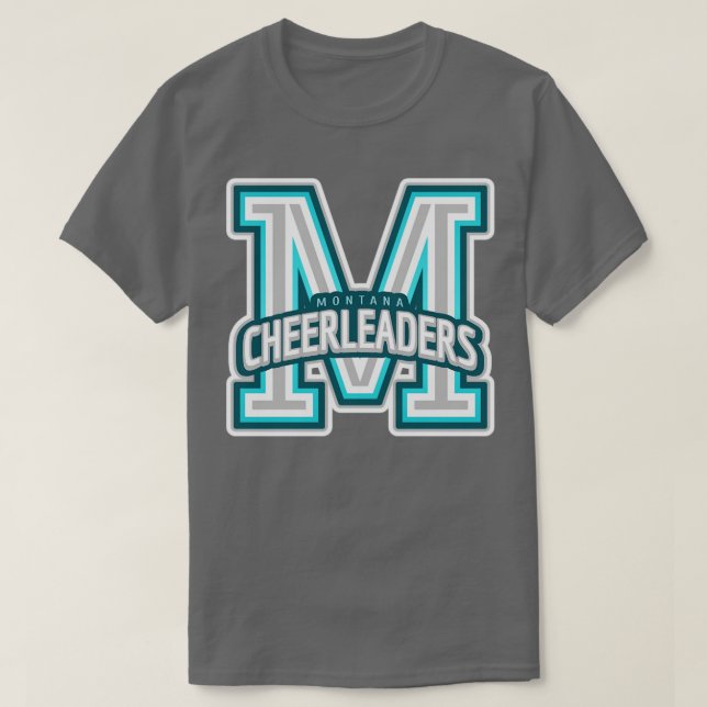 Montana Cheerledare T Shirt (Design framsida)