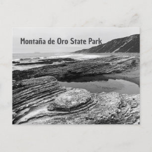 Montaña de Oro State Park California Postcard Vykort