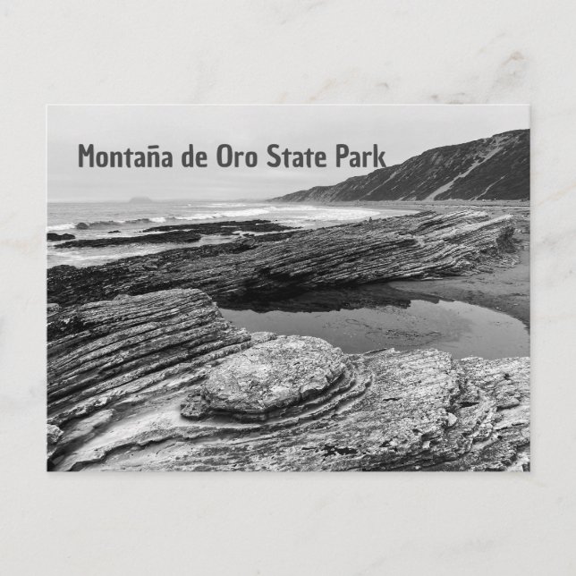 Montaña de Oro State Park California Postcard Vykort (Framsida)