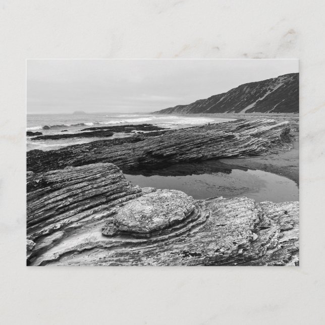 Montaña de Oro State Park Kalifornien Vykort (Framsida)