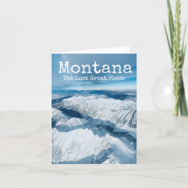 Montana, de sista Underbara Snöarna i Ställe, väst Kort