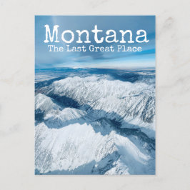 Montana, de sista Underbara Snöarna i Ställe, väst Vykort