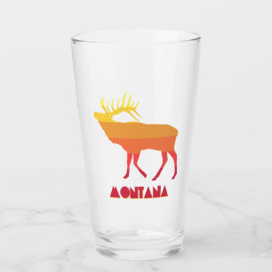 Montana Elk Glaskopp