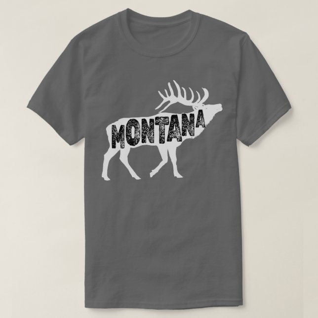 MONTANA ELK T SHIRT (Design framsida)