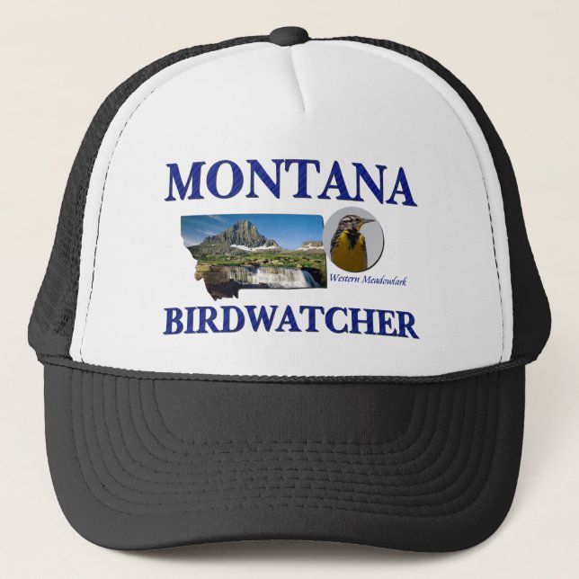 Montana fågelskådare truckerkeps (Framsida)
