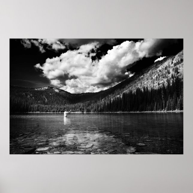 Montana Fisherman Poster (Framsidan)