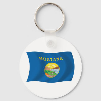 Montana Flagga Nyckelring