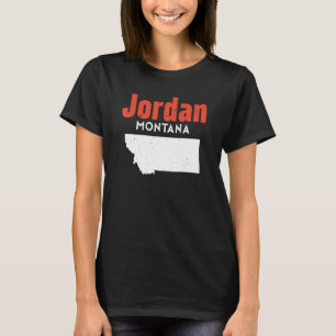 Montana Förenta staterna Amerika Travel Montanan J T Shirt