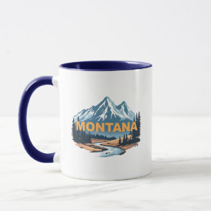 Montana Förenta staterna Mugg