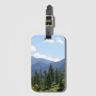 Montana Forest and Mountains Scenia View Bagagebricka