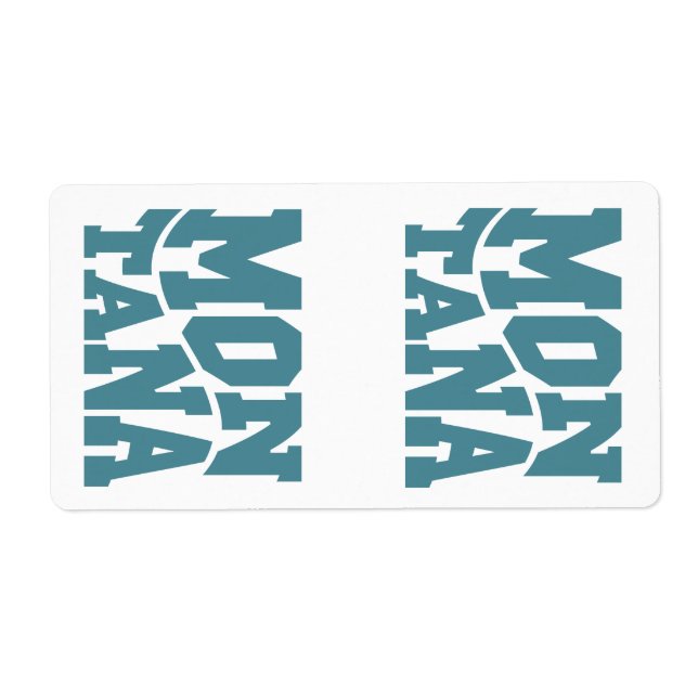 Montana Fraktsedel (Framsidan)