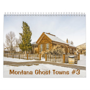 Montana Ghost Städer #3 Kalender