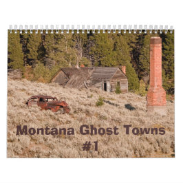 Montana Ghost Städer-kalender nr 1 Kalender