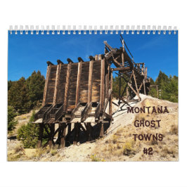 Montana Ghost Städer-kalender nr 2 Kalender
