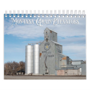 Montana Grain Elevators Calendar Kalender